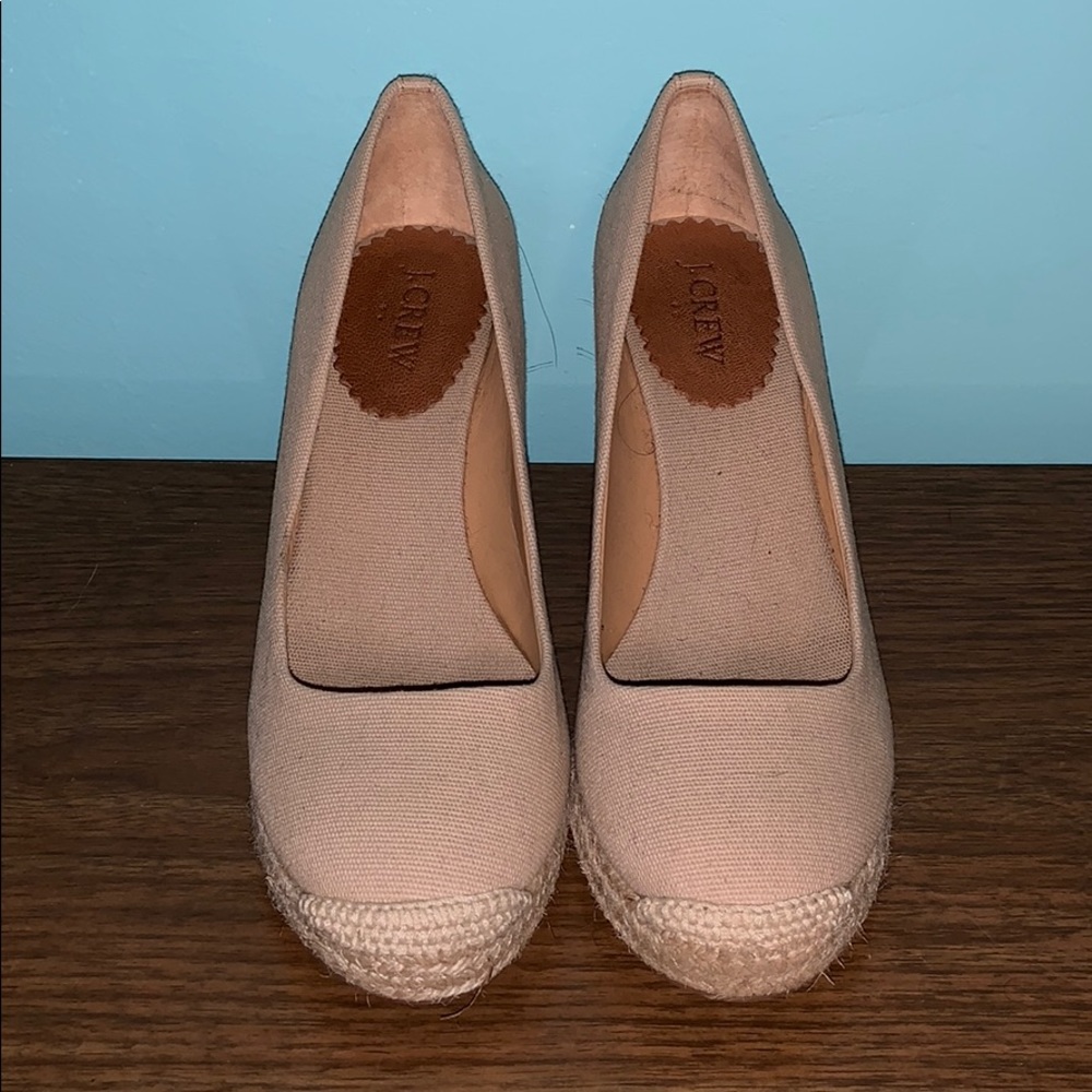 Tan Jcrew wedges